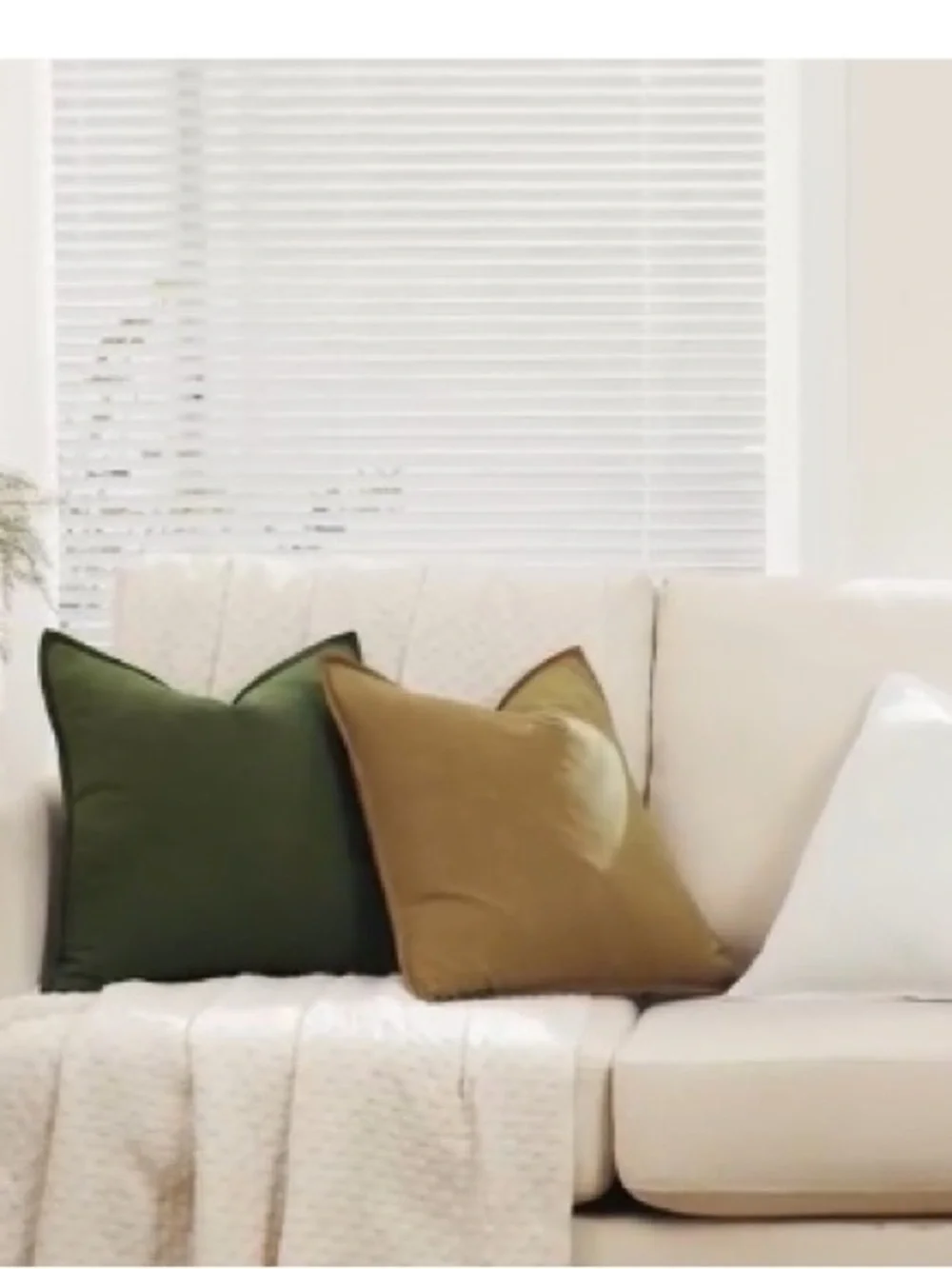 Neutral Linen Pillow Covers - 4 Pack